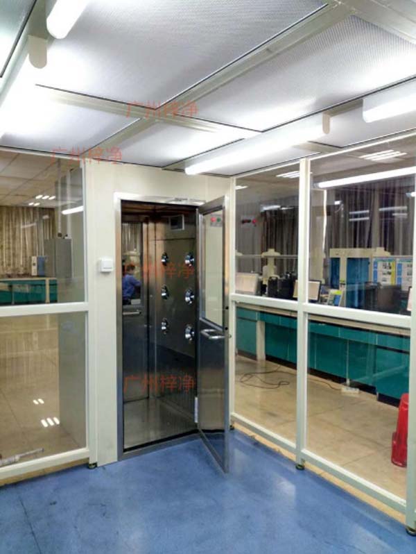 潔凈棚內風淋室安裝圖 潔凈棚內風淋室安裝圖
